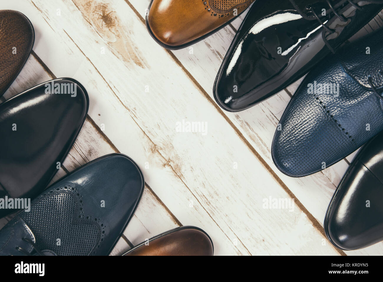 Chaussures hommes Banque D'Images