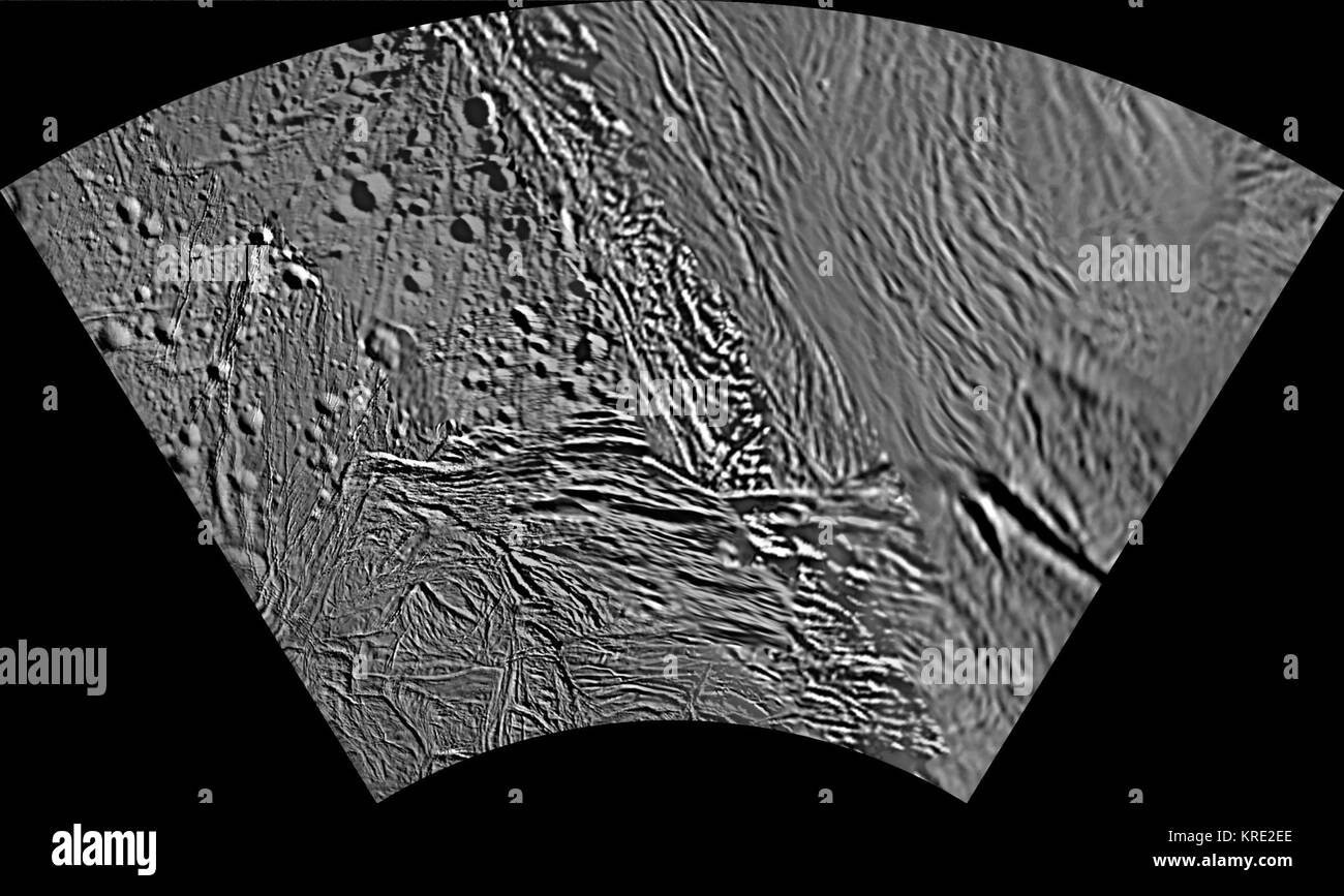 Quadrangle d'Encelade Se12 PIA08419 25 complet Banque D'Images