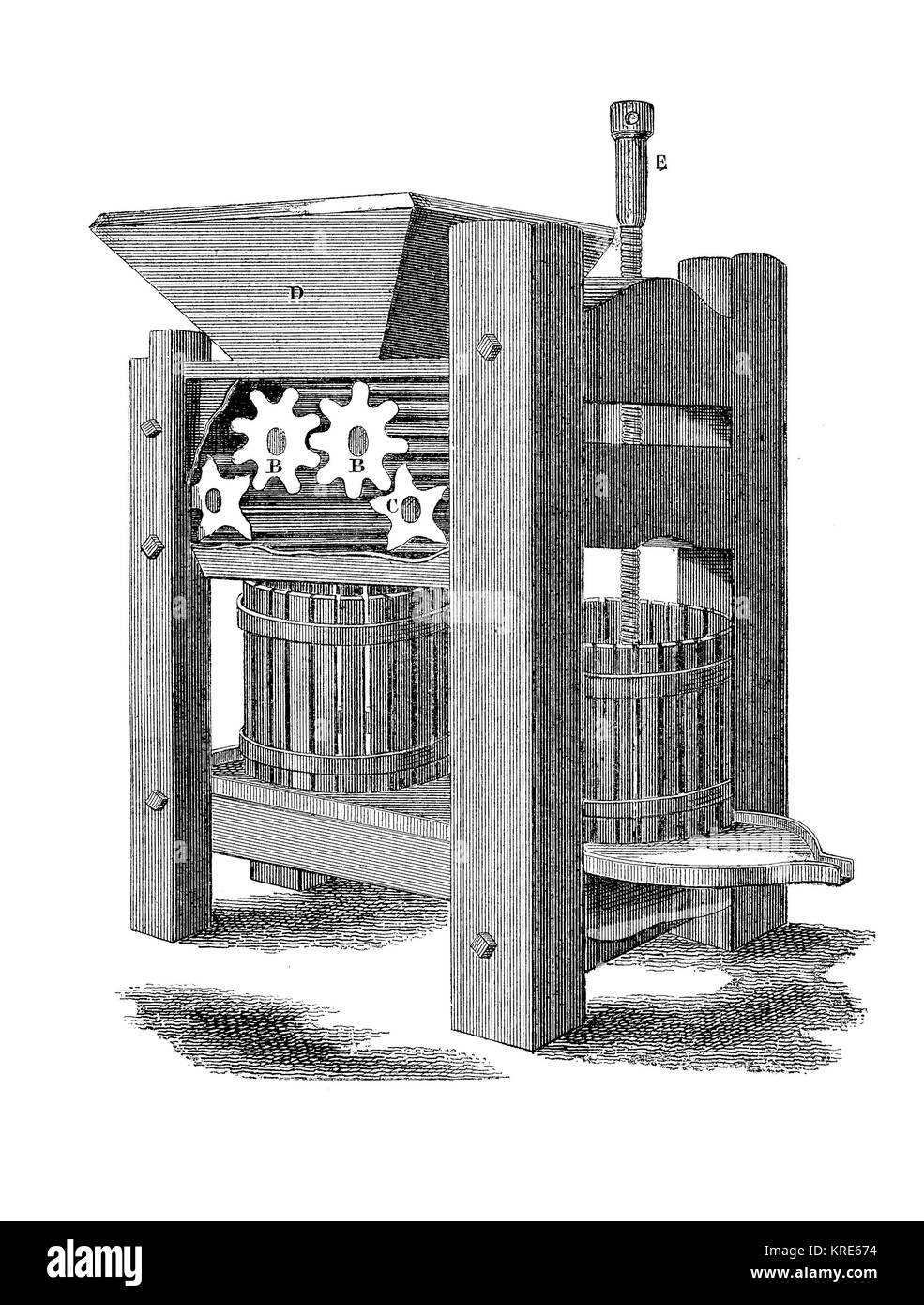 Un fruit, produit industriel à partir de l'année 1880, l'amélioration numérique reproduction d'une gravure sur bois à partir de l'année 1880 Banque D'Images Un fruit, produit industriel à partir de l'année 1880, l'amélioration numérique reproduction d'une gravure sur bois à partir de l'année 1880 Banque D'Images