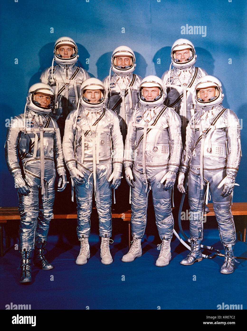 Les astronautes - Mercure Projet GPN-2000-000651 Banque D'Images