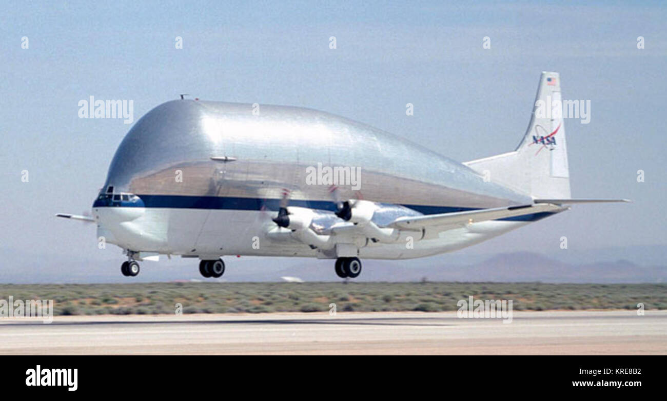 Le SGT Super Guppy-Turbine Banque D'Images