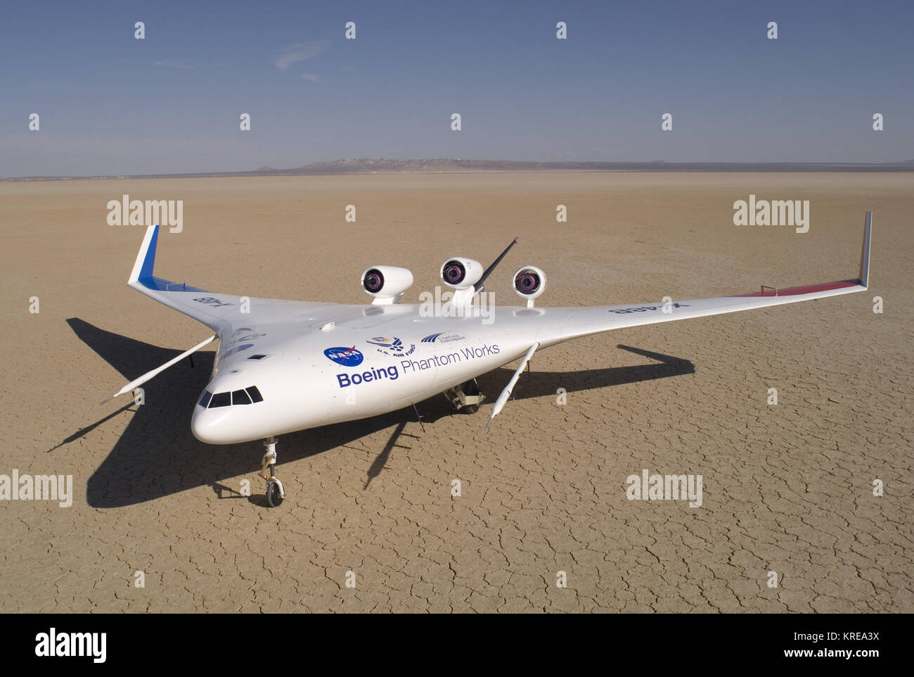 Le démonstrateur X-48B sol Banque D'Images