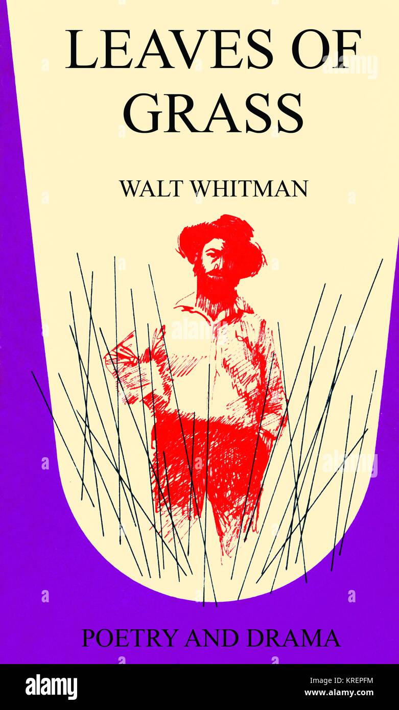 Les feuilles de 'l'herbe est un recueil de poésie par le poète américain Walt Whitman (1819 ?1892). Si la première édition a été publiée en 1855, Whitman a passé la plupart de sa vie professionnelle, l'écriture et la réécriture de feuilles d'herbe, le réviser plusieurs fois jusqu'à sa mort. Cela a donné lieu à des éditions très différents au cours des quatre décennies ?la première un petit livre de douze poèmes et le dernier une compilation de plus de 400 poèmes. Art par Abraham Remy Charlip (Janvier 10, 1929 ? Le 14 août 2012), un artiste américain, auteur, chorégraphe, directeur de théâtre, designer et enseignant.' Banque D'Images