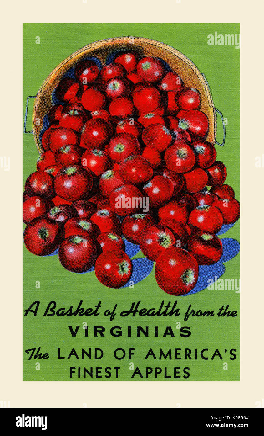 Virginia's Finest Apples Banque D'Images