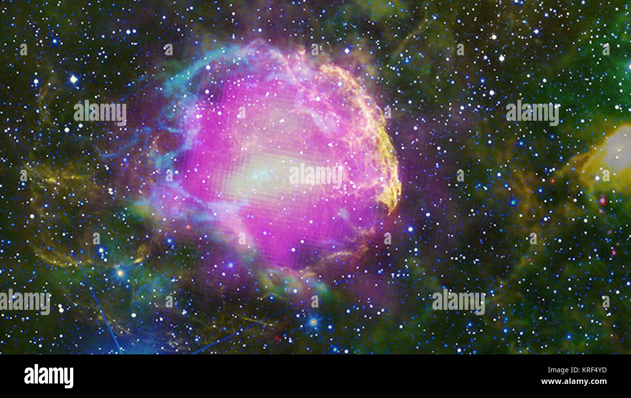 IC 443 Supernova Banque D'Images