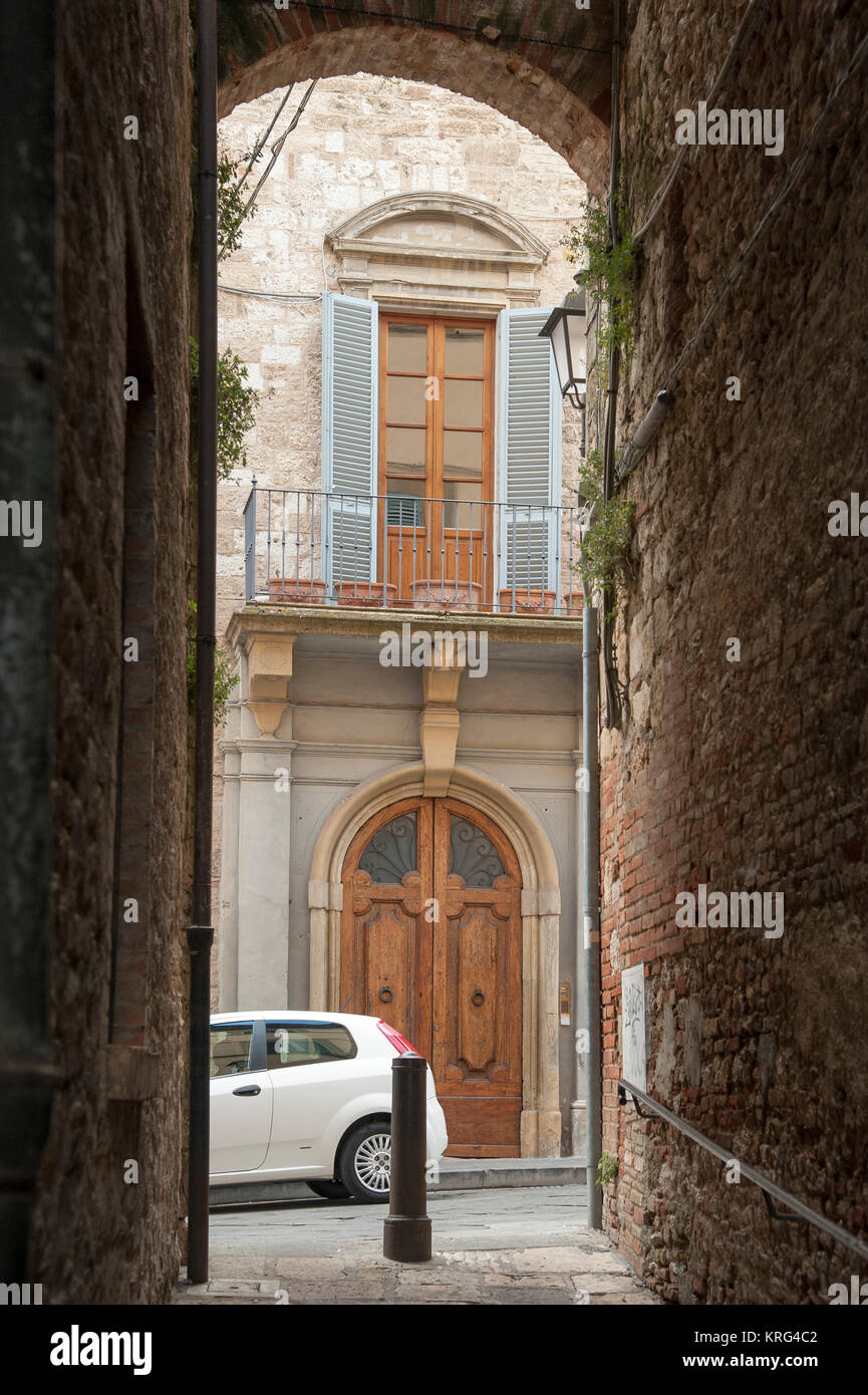 Centre historique de Colle di Val d'Elsa, Toscane, Italie. 1 août 2016 © Wojciech Strozyk / Alamy Stock Photo *** *** légende locale Banque D'Images