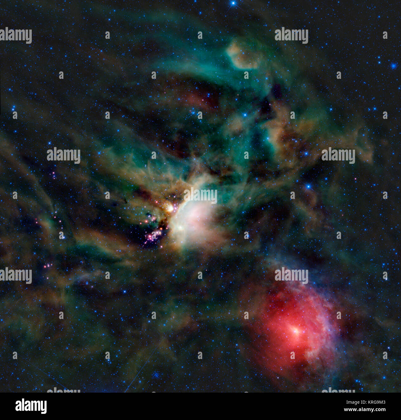 Rho Ophiuchi Banque D'Images