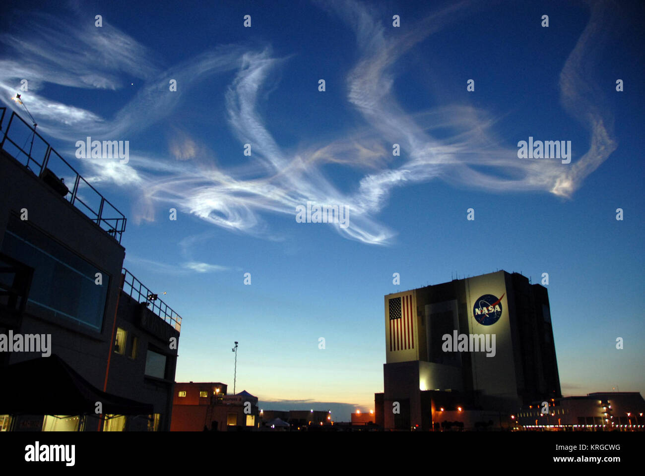 Plume sts-117 big Banque D'Images