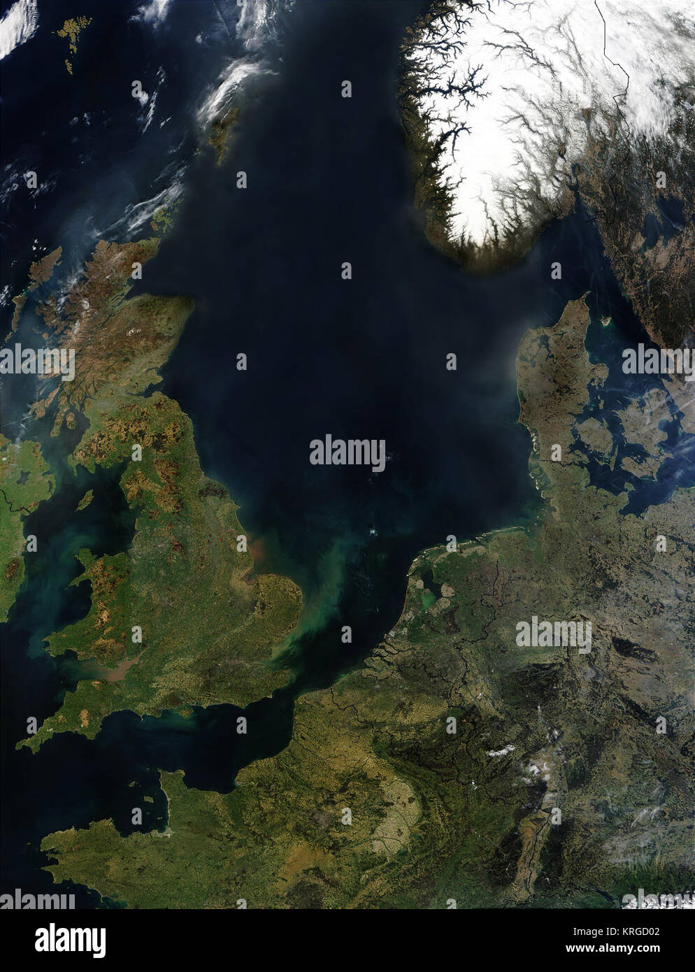 NASA NorthSea1 2 Banque D'Images