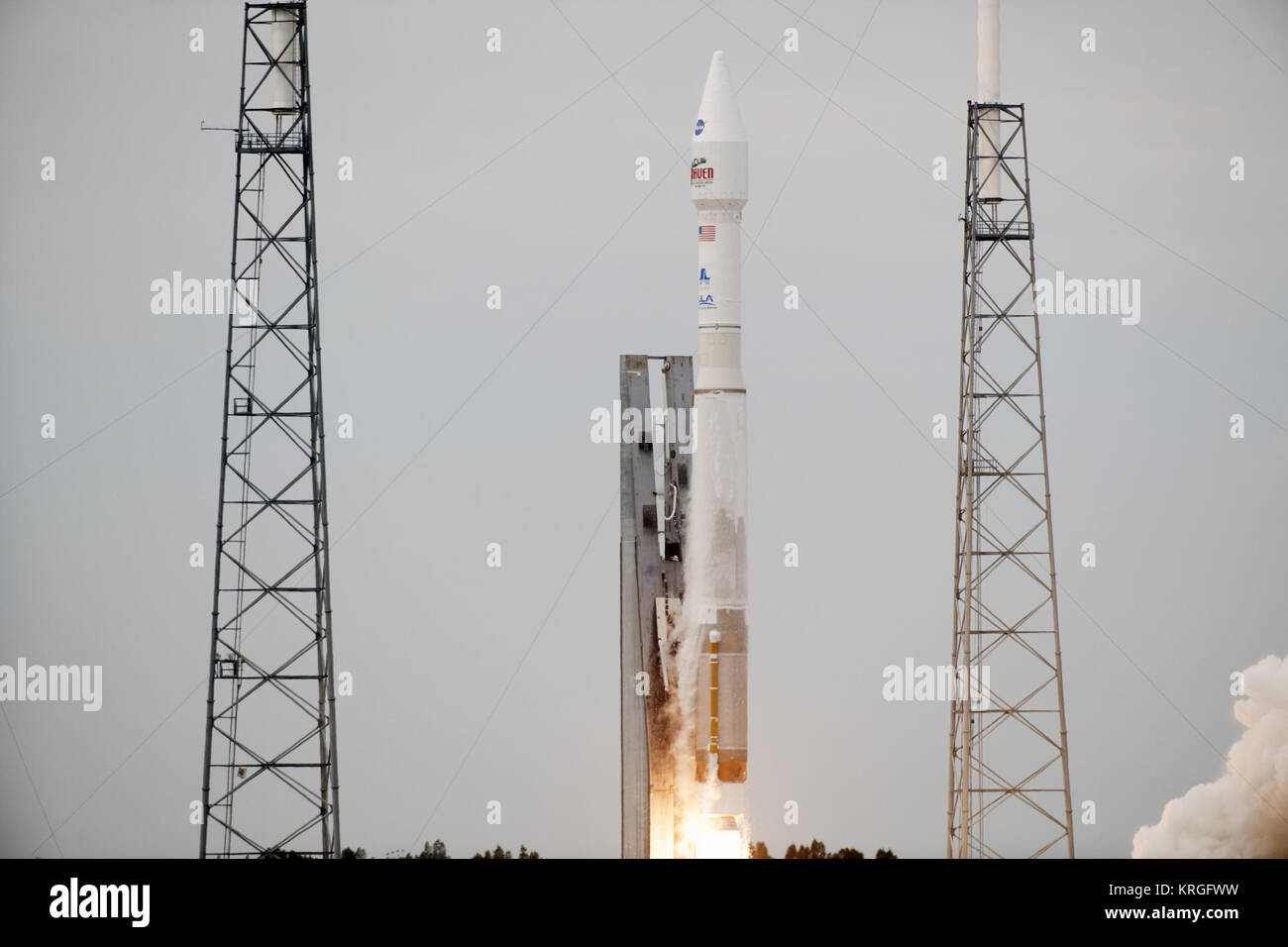 Atlas V lance avec MAVEN (KSC-2013-4050) Banque D'Images