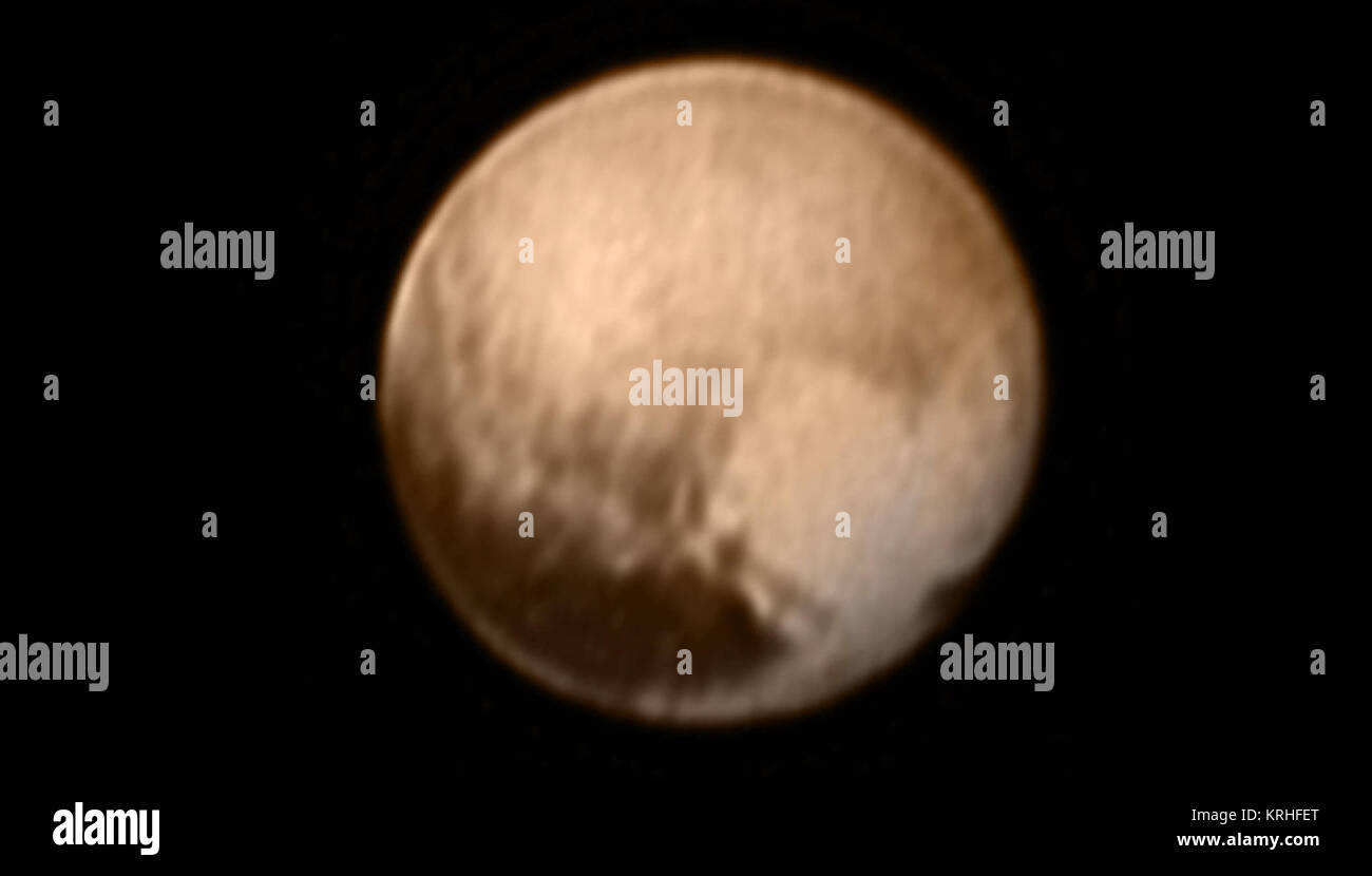7-8-15 couleur pluton nouveau nasa-jhuapl-swri(1) Banque D'Images