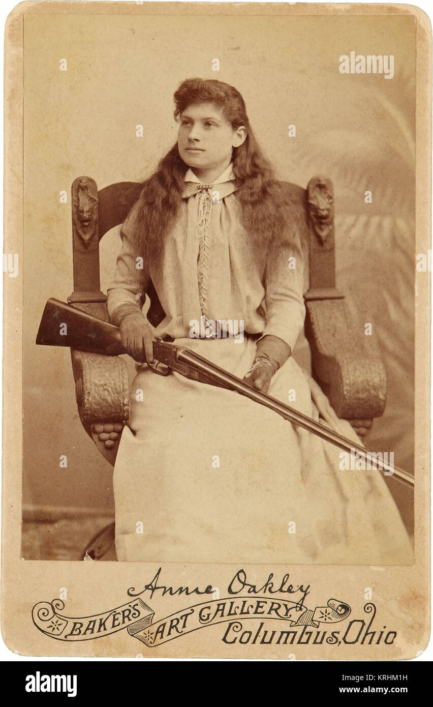 Annie Oakley Banque D'Images