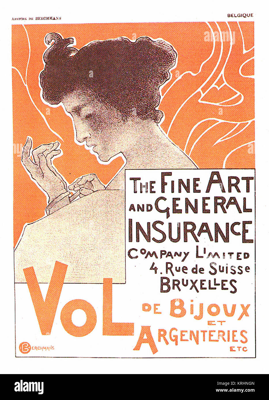 Fine Art & General Insurance Banque D'Images