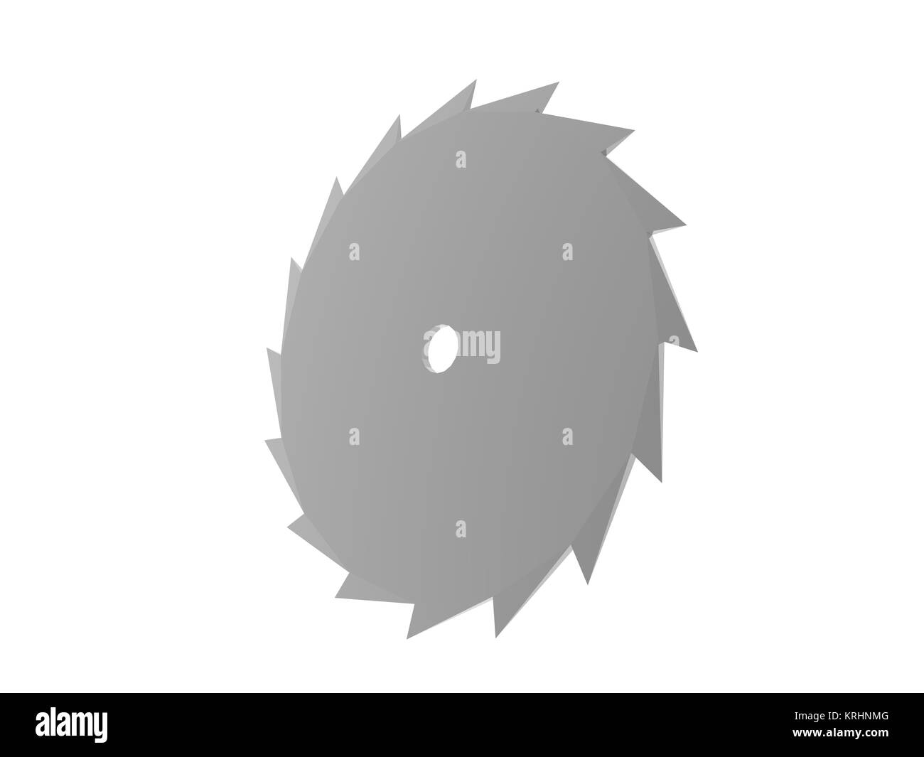 lame de scie sans dents Banque D'Images
