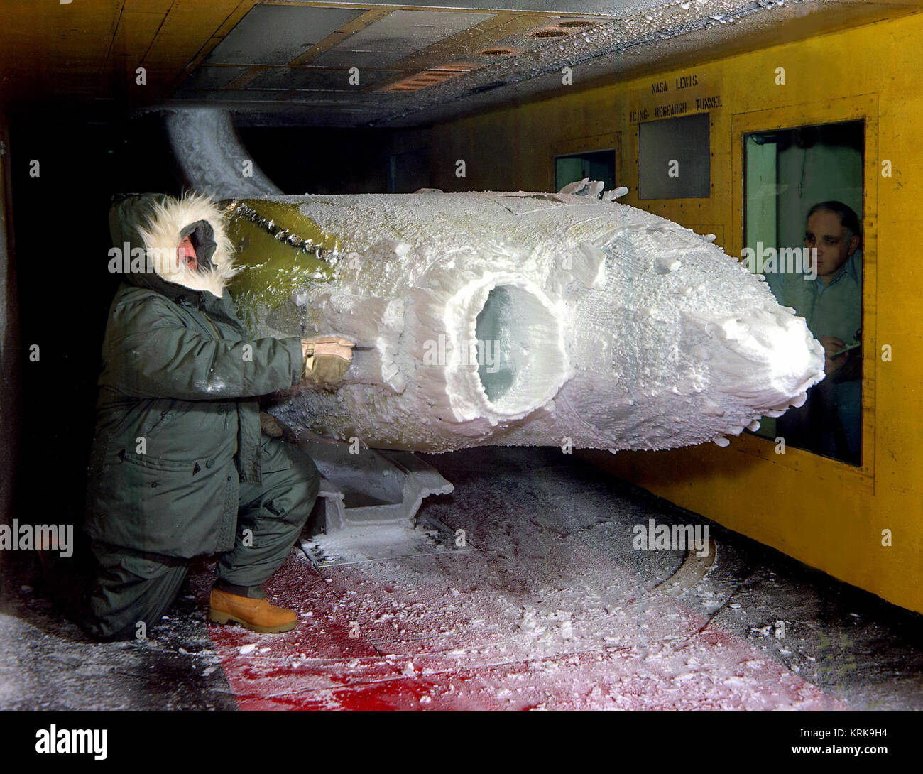 La recherche sur le givrage Tunnel (9417166026) Banque D'Images