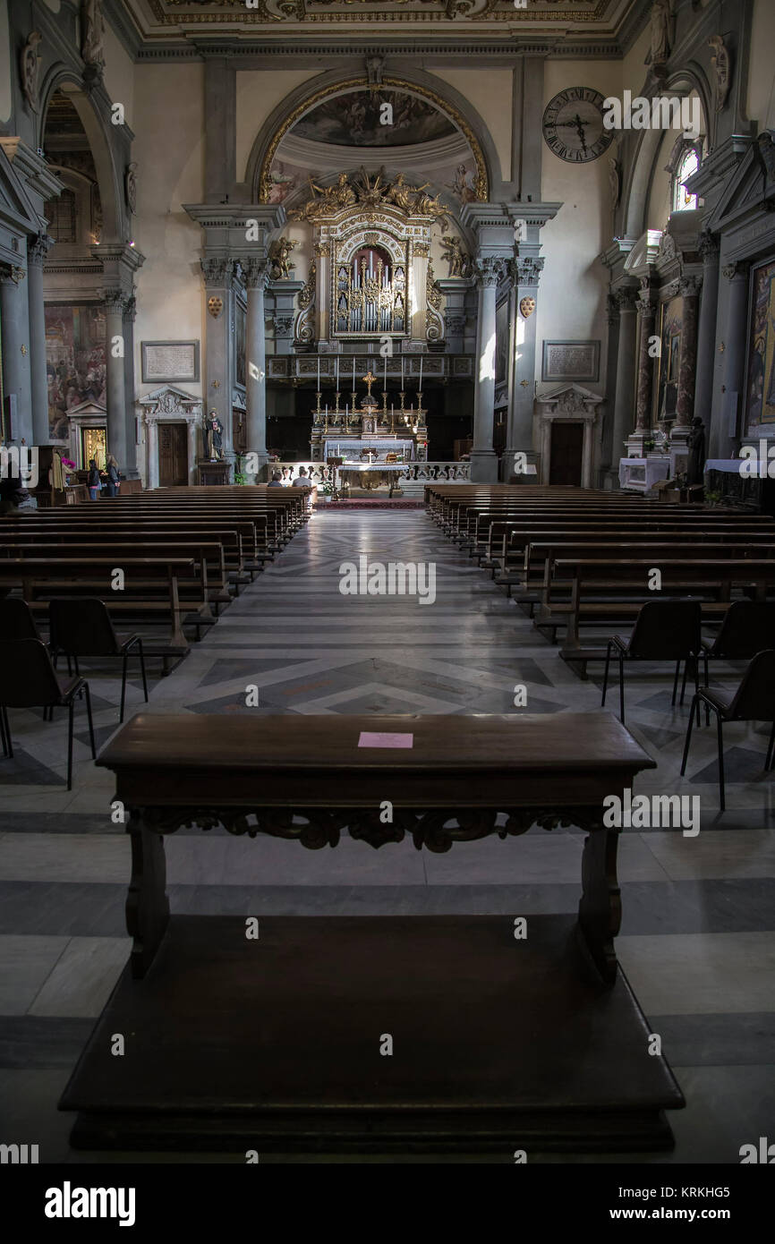 L'église du monastère de San Marco - un ancien monastère dominicain, fondée au début du XII siècle. Florence. Italie Banque D'Images