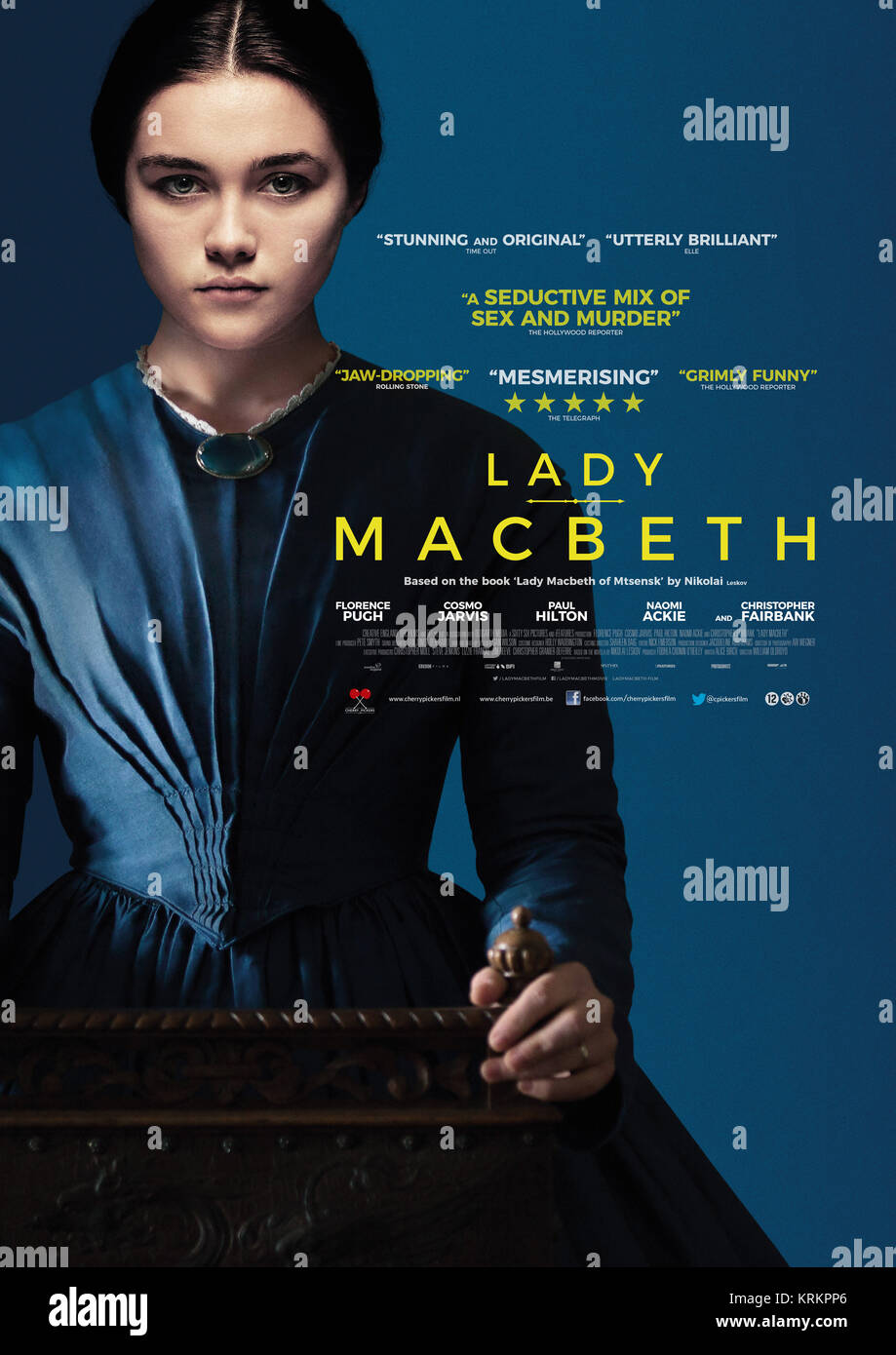 DATE DE SORTIE : Juillet 14, 2017 Title : Lady Macbeth STUDIO : BBC Films Réalisateur : William Oldroyd PLOT : en 19ème siècle l'Angleterre rurale, une jeune mariée qui a été vendu en le mariage découvre un désir irrépressible en elle alors qu'elle entre dans une affaire avec un travailleur sur son domaine. Avec : FLORENCE PUGH comme art de l'affiche Katherine (crédit Image : © BBC Films/Photos) Banque D'Images