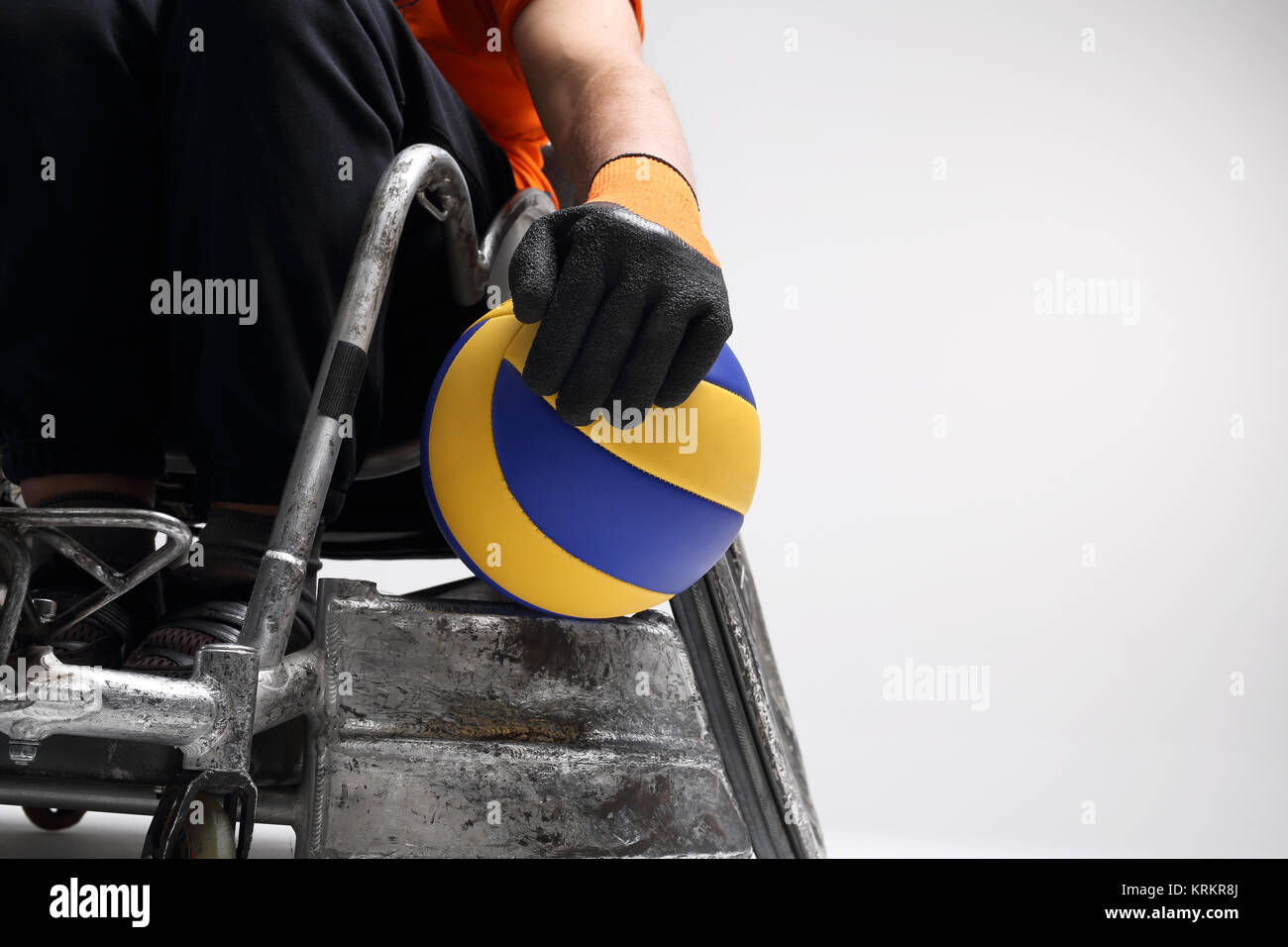 L'invalidité. Le sport pour les personnes handicapées Banque D'Images