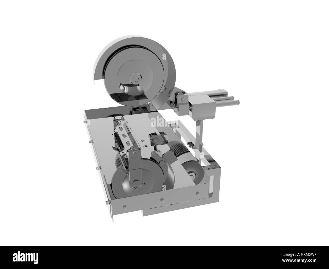 Scie circulaire en option Banque D'Images