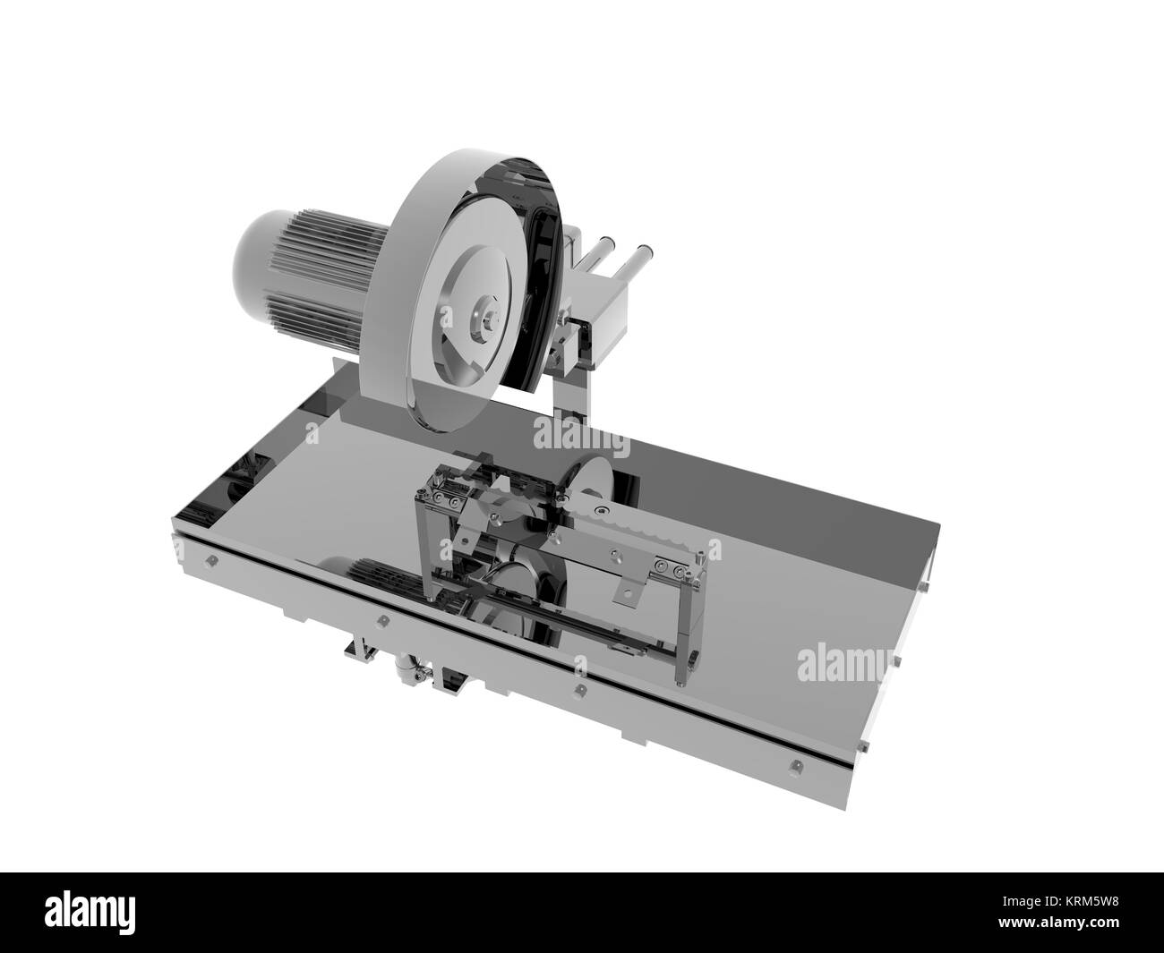 Scie circulaire en option Banque D'Images