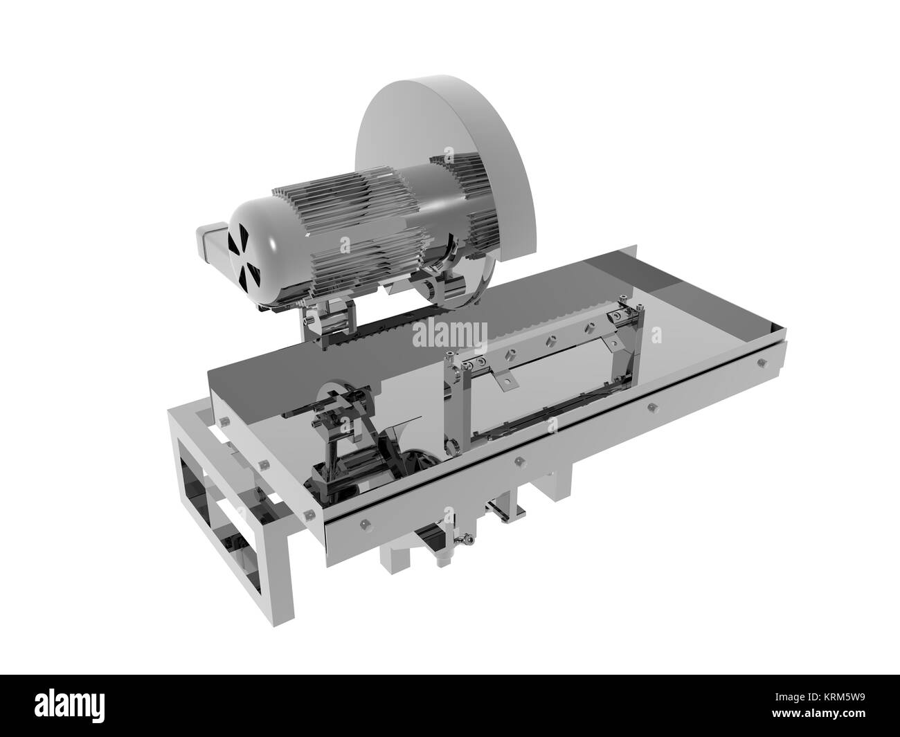 Scie circulaire en option Banque D'Images