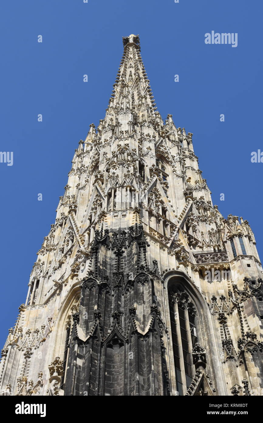 Vienne,ST. STEPHEN'S CATHEDRAL,vue,terrasse,double eagle,tour,monarchie,steeple Banque D'Images