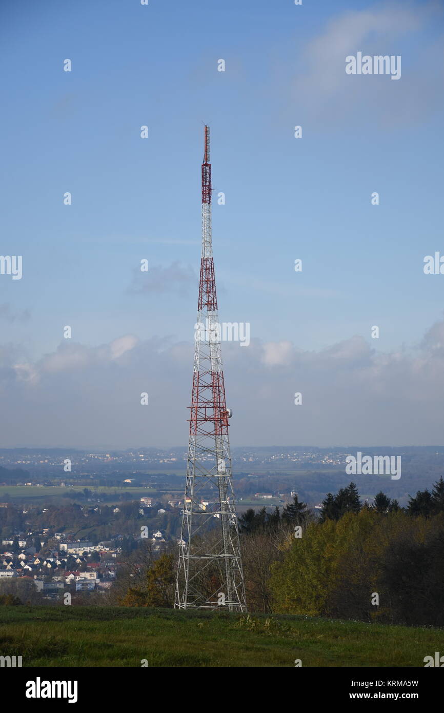 Damberg,tröschberg,porscheberg,steyr,émetteur,tour de transmission,tour de réseau,radiodiffusion Banque D'Images