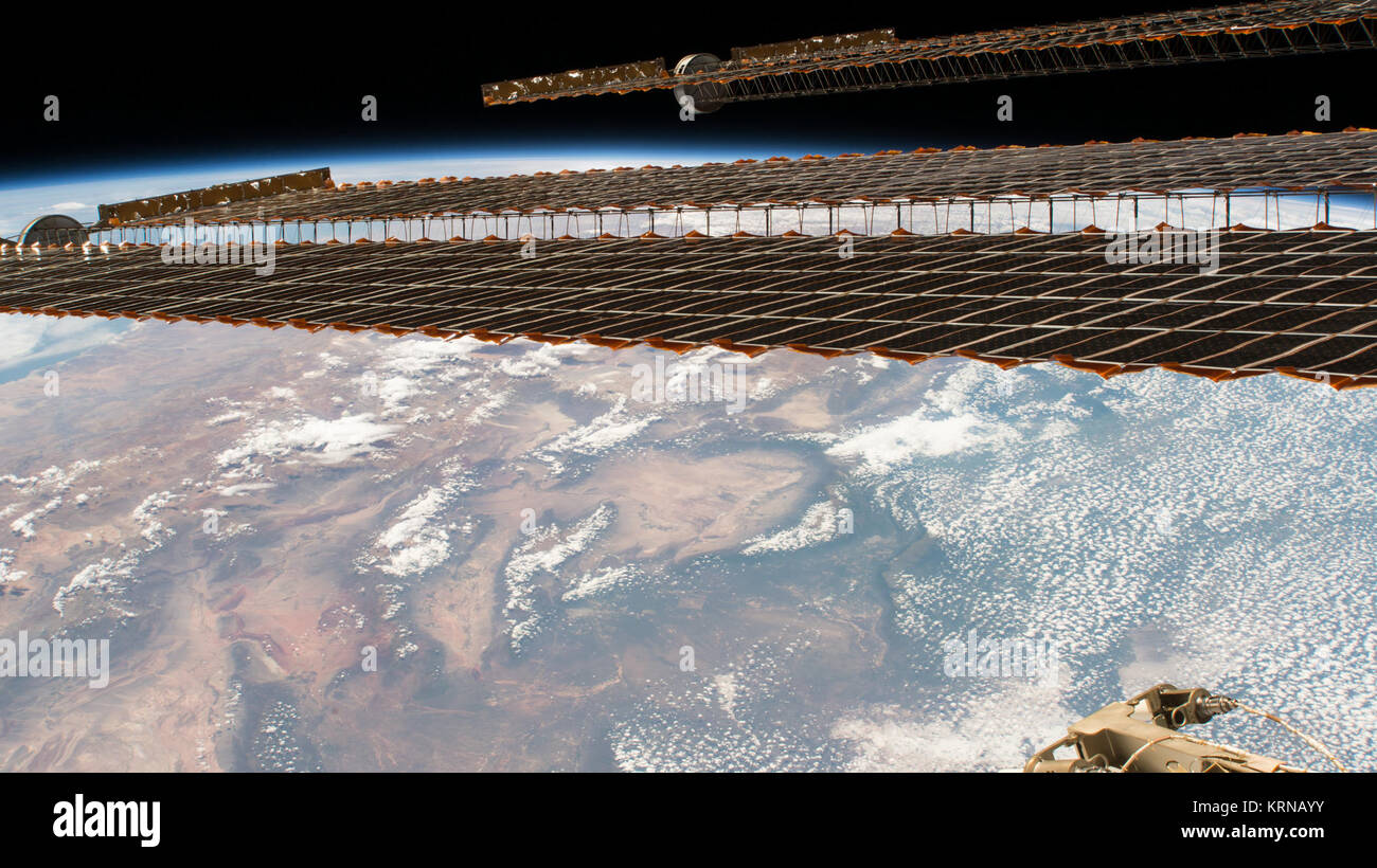 ISS-50 l'Argentine et le sud des Andes Banque D'Images