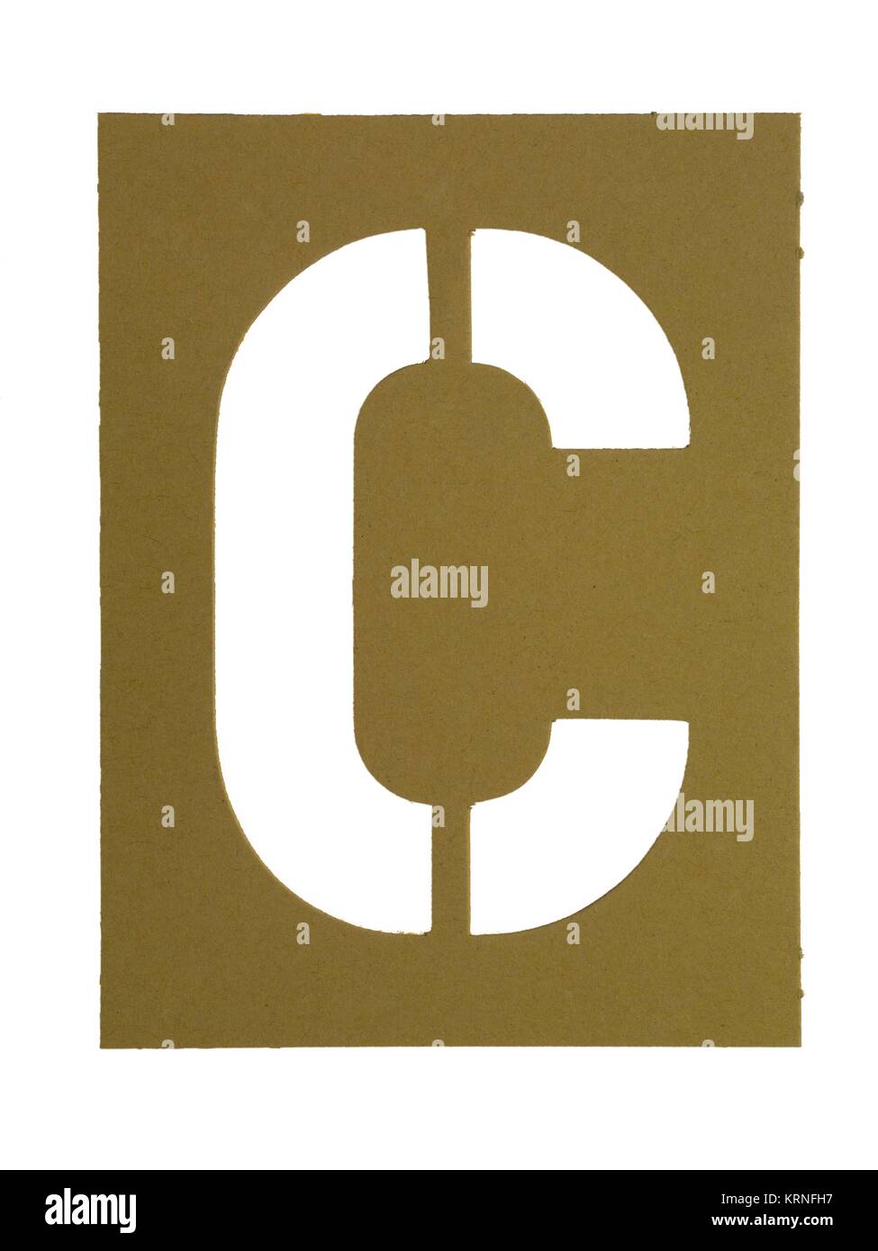 lettre c Banque D'Images