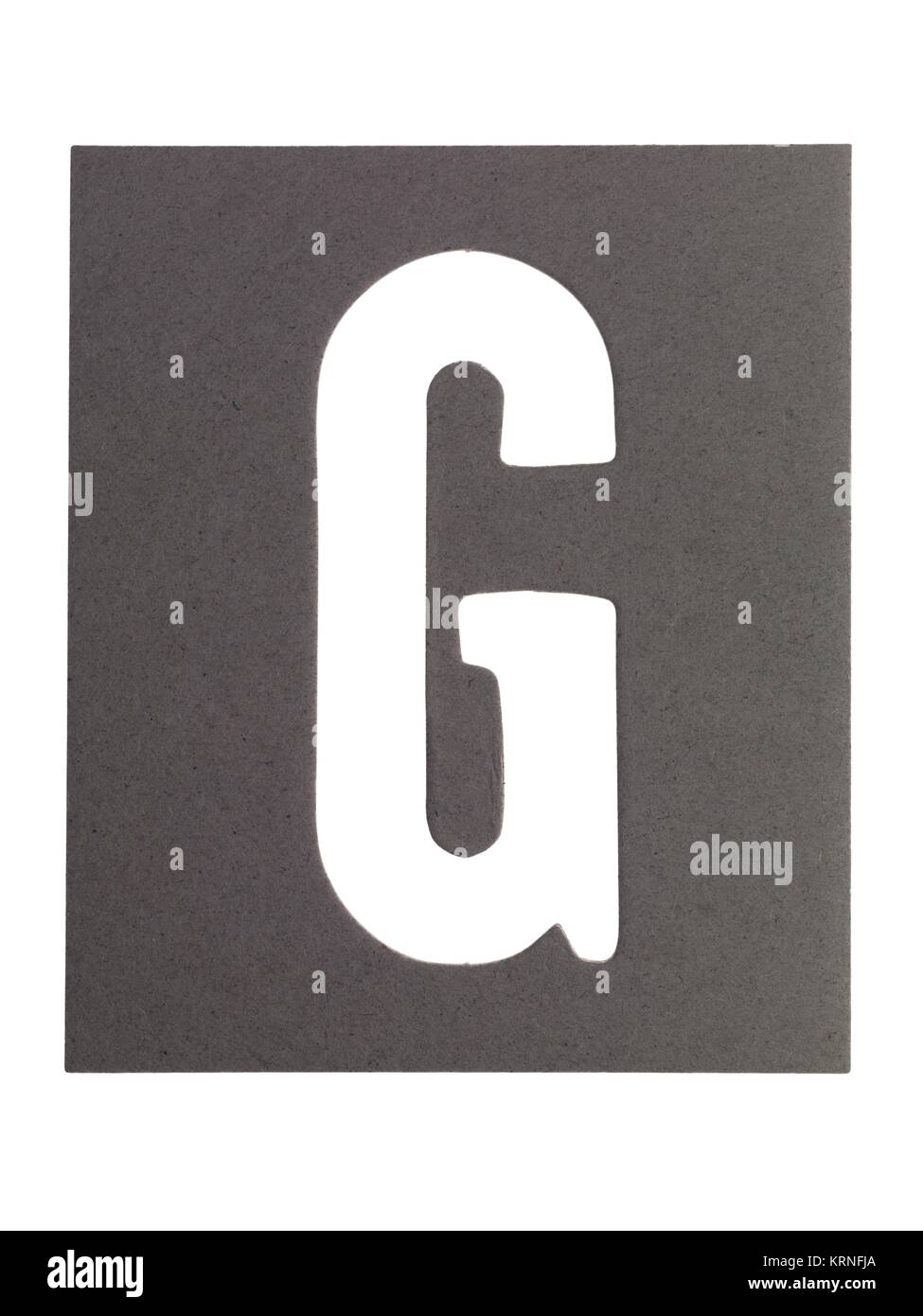 Lettre g Banque D'Images