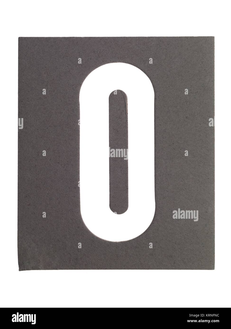 lettre o Banque D'Images