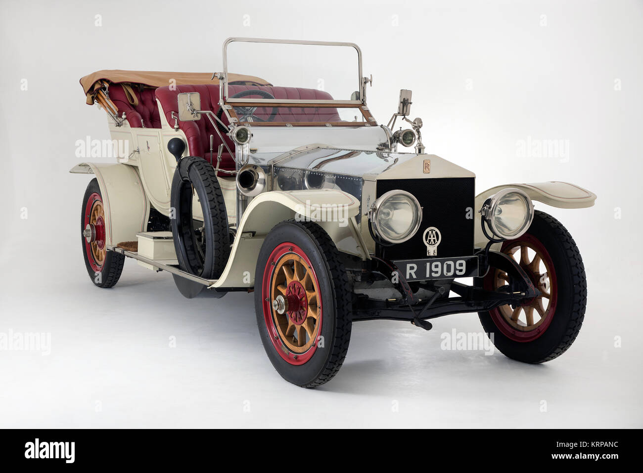 1909 Rolls Royce - Silver Ghost Banque D'Images