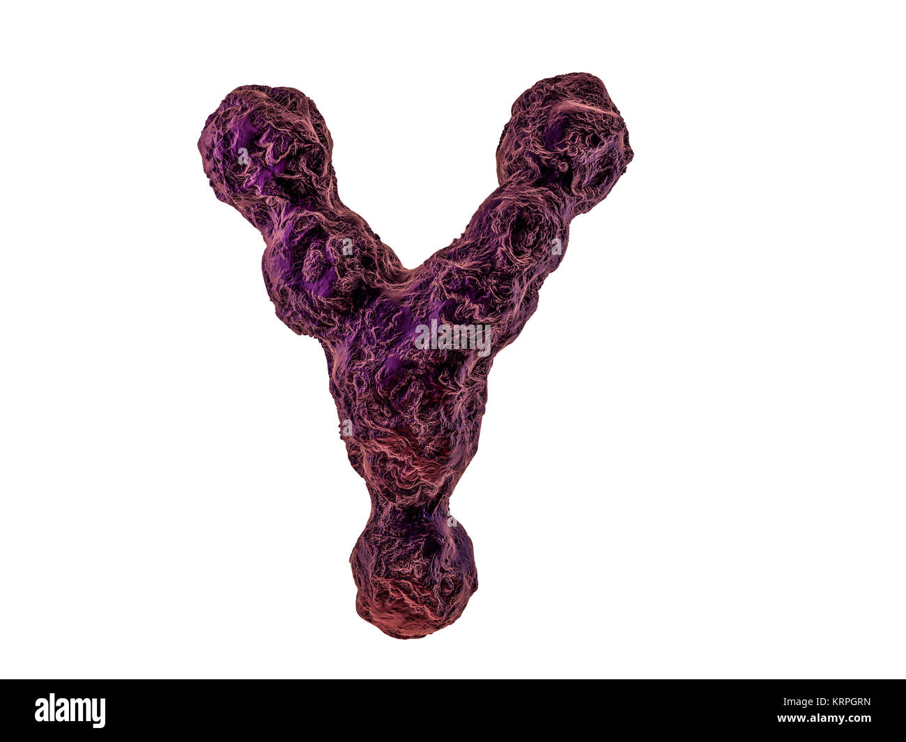 Les chromosomes, des mutations des gènes, code génétique le rendu 3D Banque D'Images