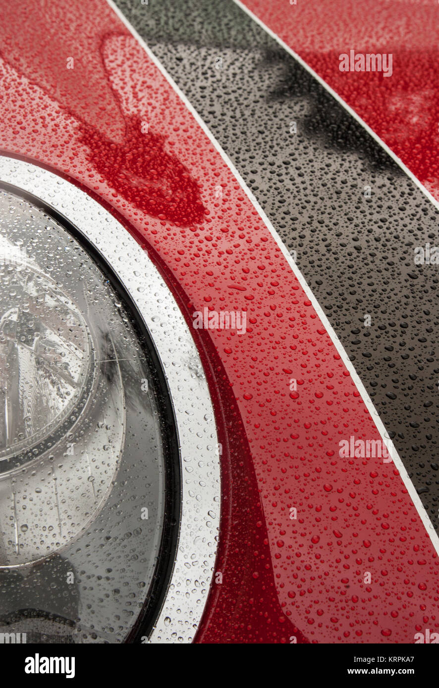 Mini Cooper closeup Banque D'Images