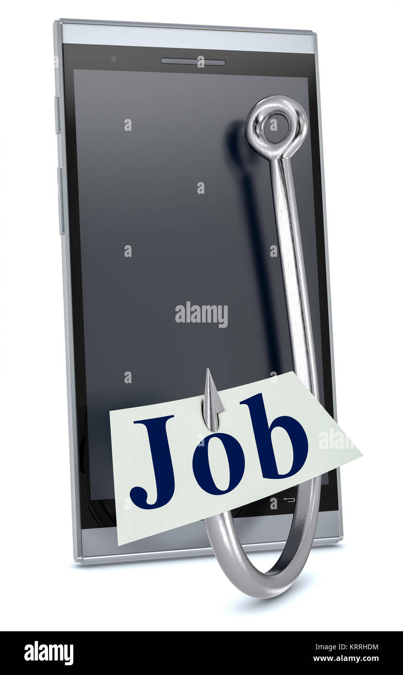 Concept de l'offre d'emploi en ligne Banque D'Images