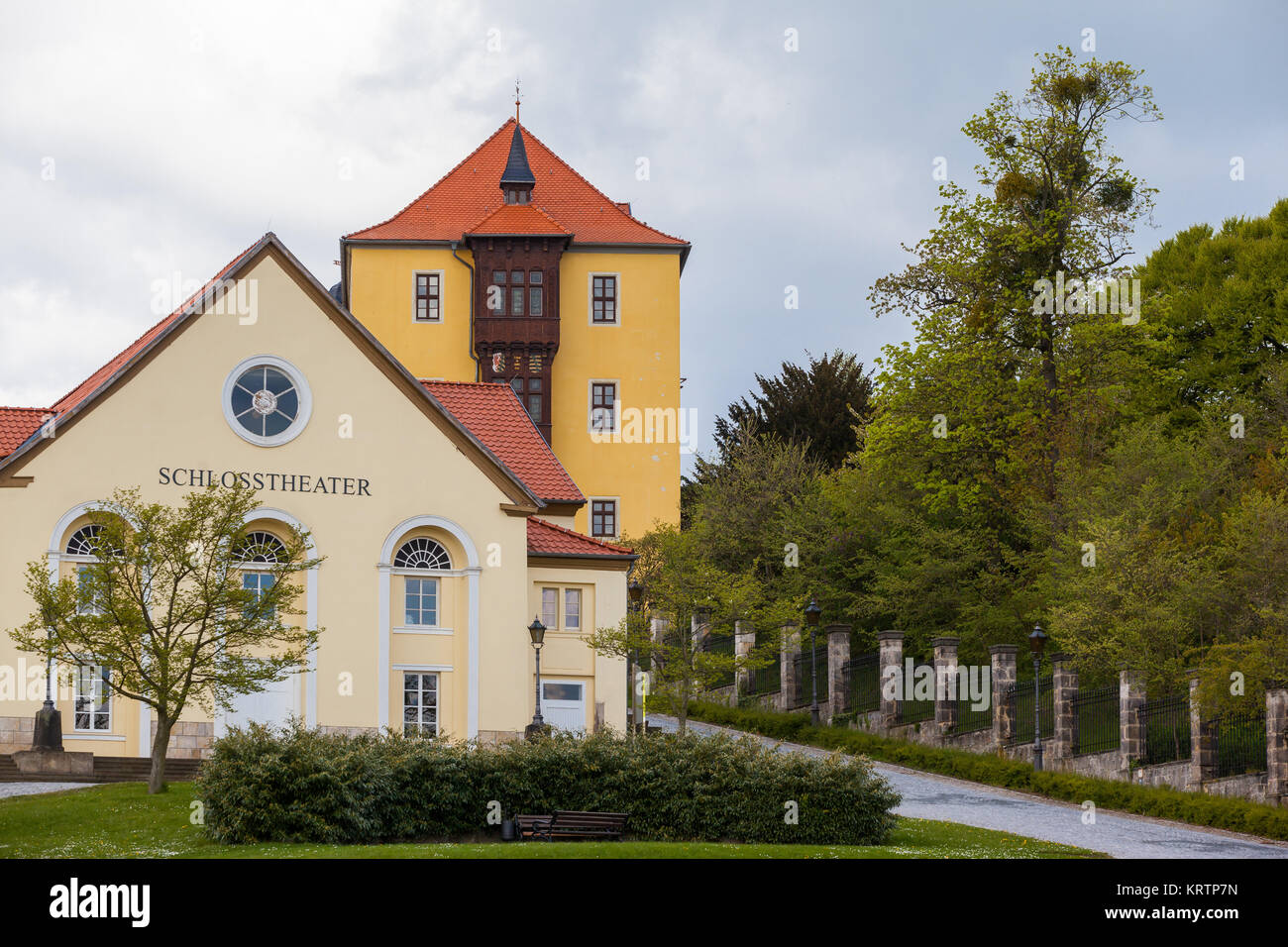 Ballenstedt harz schlosstheater Banque D'Images