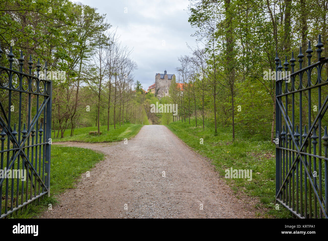 Schlosspark ballenstedt harz Banque D'Images