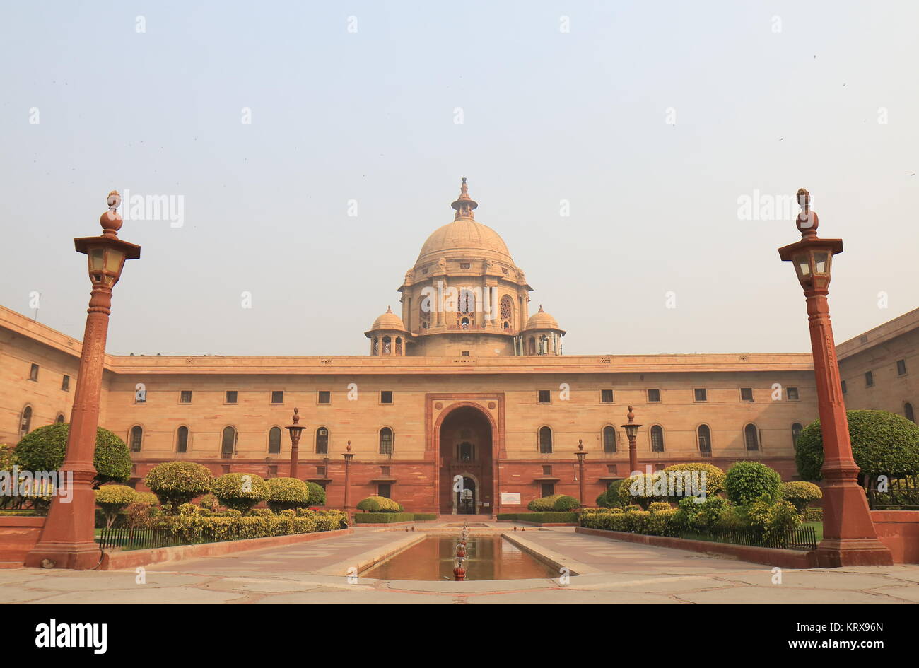 Gouvernement indien Ministère de l'intérieur bureau à New Delhi Inde Banque D'Images