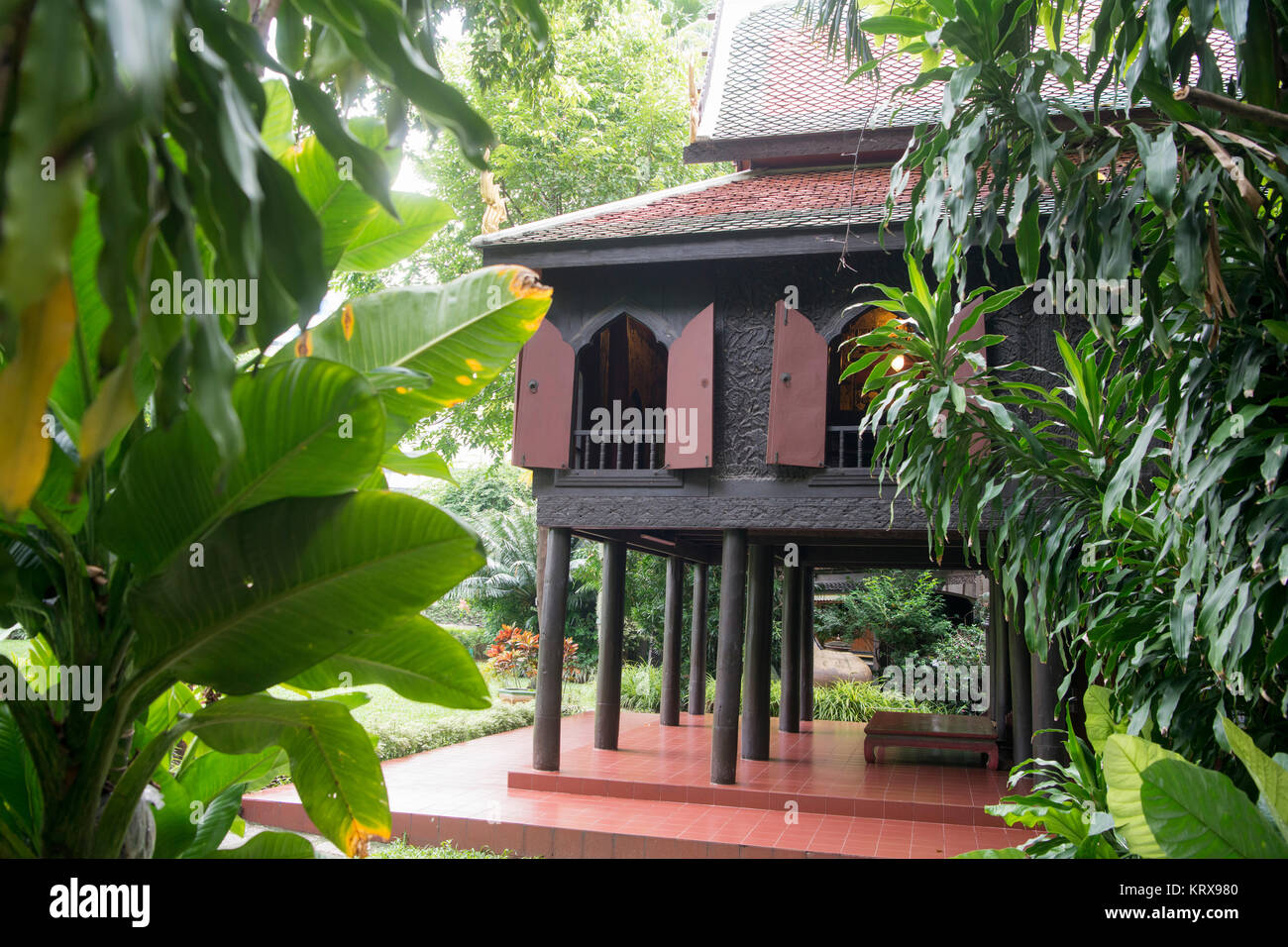 Le Suan Pakkad palace dans la ville de Bangkok, le 3.11.2016 en Thaïlande Banque D'Images