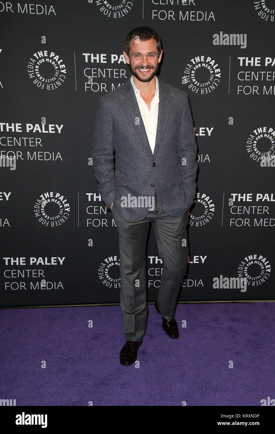 Los Angeles, Ca. Dec 21, 2017. Hugh Dancy, au Paley Center for Media présente la voie la Saison 3 en première mondiale au Paley Center for Media à Beverly Hills, Californie le 21 décembre 2017. Credit : Faye Sadou/media/Alamy Punch Live News Banque D'Images