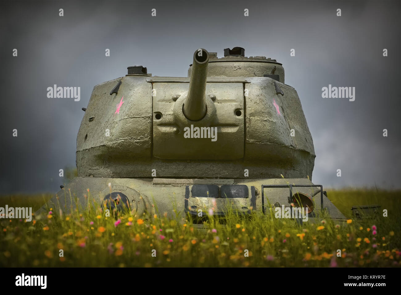 Tank de la Première Guerre mondiale 2 Banque D'Images