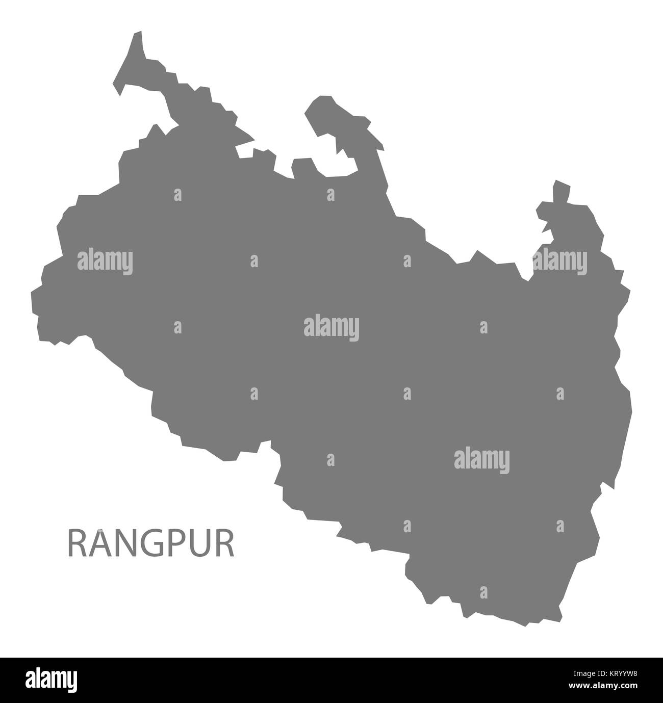 Rangpur Bangladesh site gray Banque D'Images