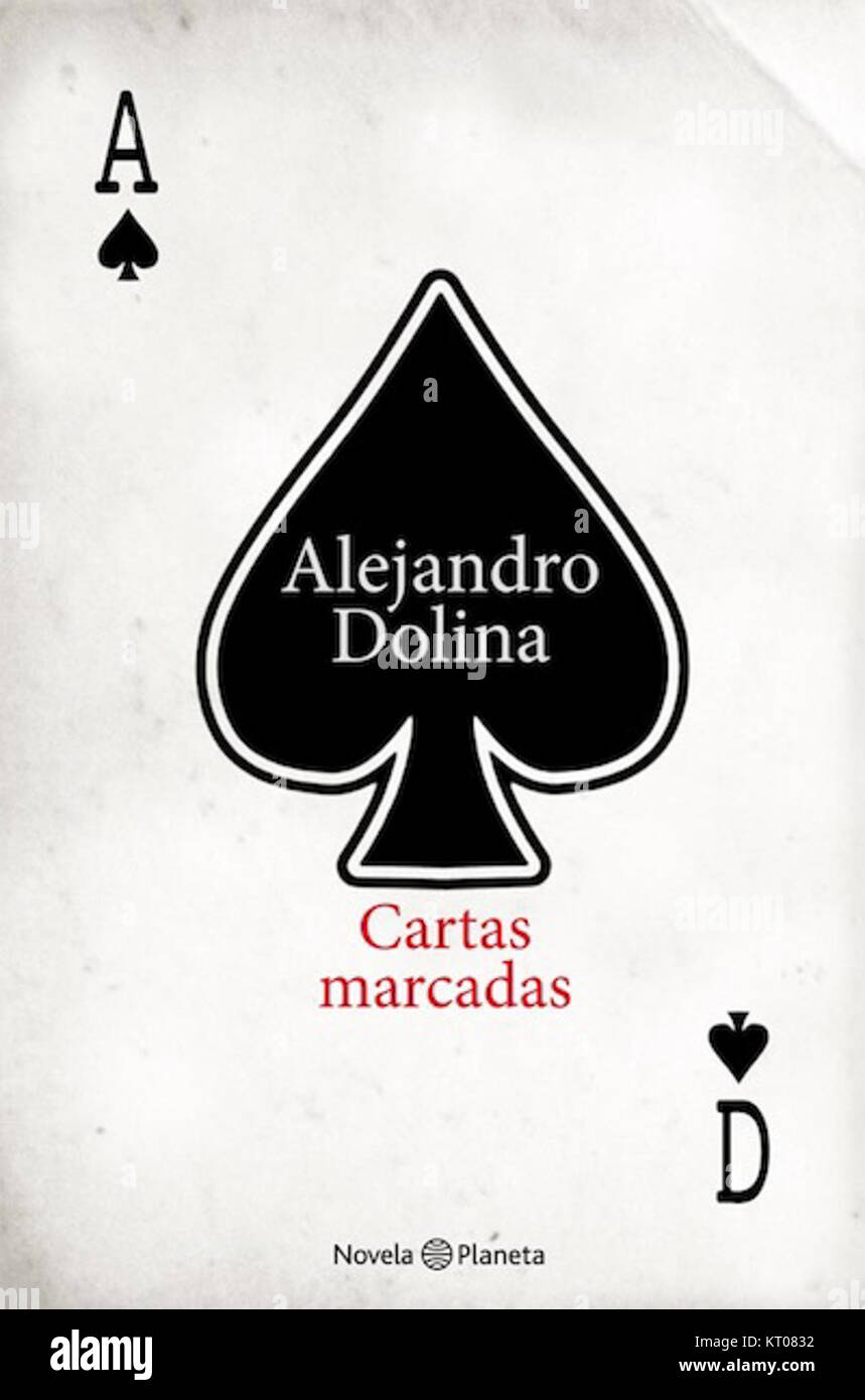Arte de tapa del libro cartas marcadas de Alejandro Dolina 2013-12-13 04-46 Banque D'Images Arte de tapa del libro cartas marcadas de Alejandro Dolina 2013-12-13 04-46 Banque D'Images