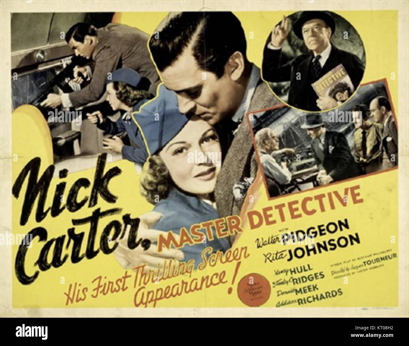 Nick Carter Master Detective (film) Banque D'Images