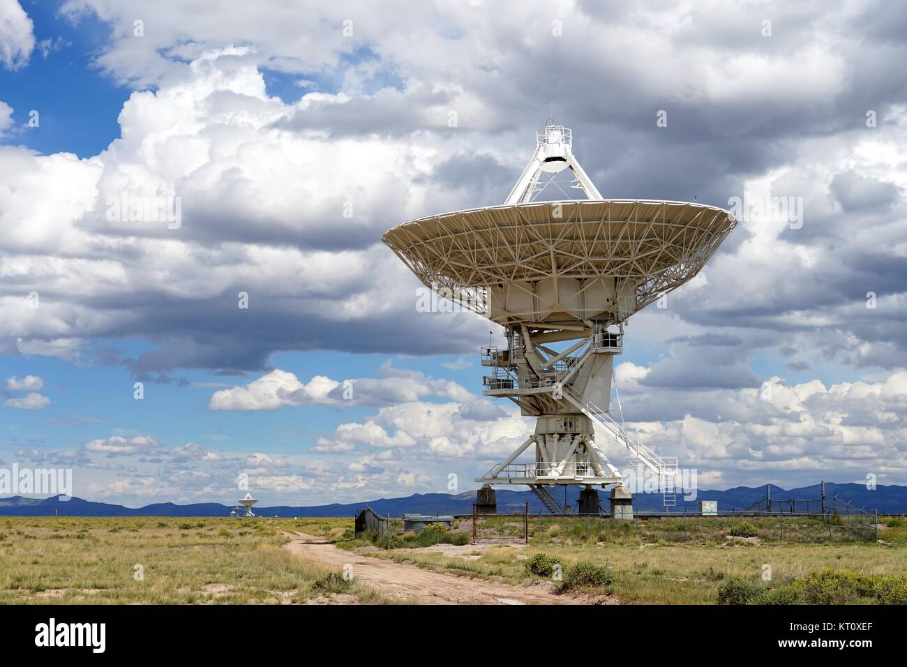 Radio-télescope Banque D'Images