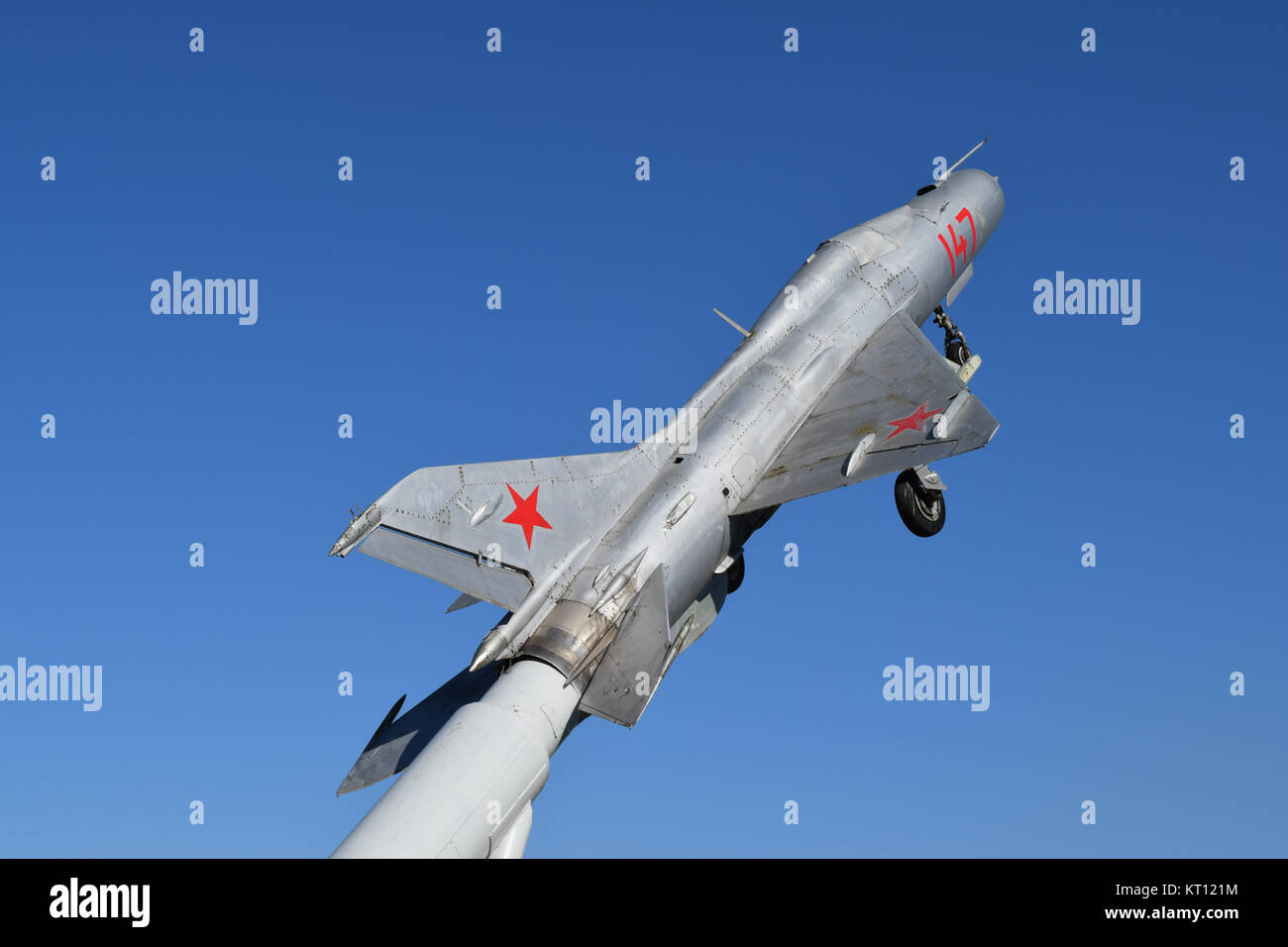 Monument à l'avion de chasse. Banque D'Images