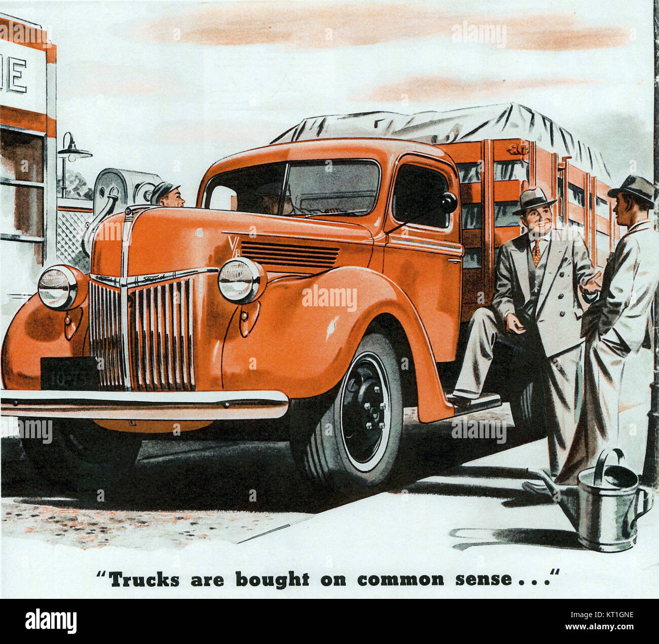 1940 Ford V-8 Jeu Truck Banque D'Images