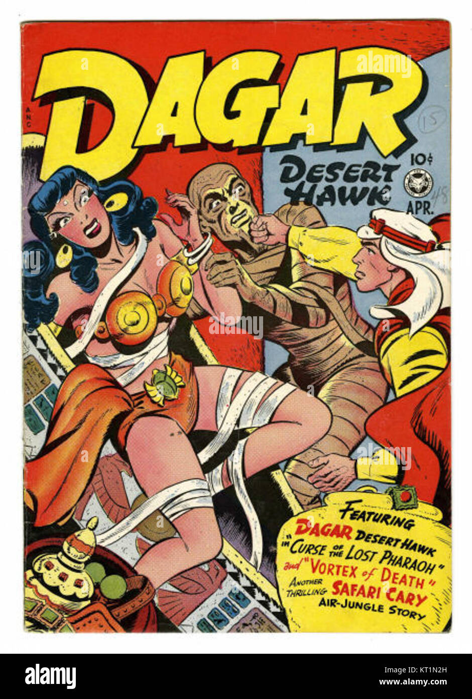 Dagar, Desert Hawk No 15 Fox Features Syndicate, 1948 Banque D'Images