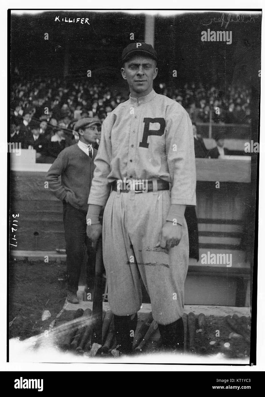 Bill Killefer est receveur en Ligue majeure de baseball, jouant pour l'équipe de la Ligue nationale de Philadelphie. Il était connu pour ses compétences défensives et sa contribution à l'équipe au cours de sa carrière. Banque D'Images