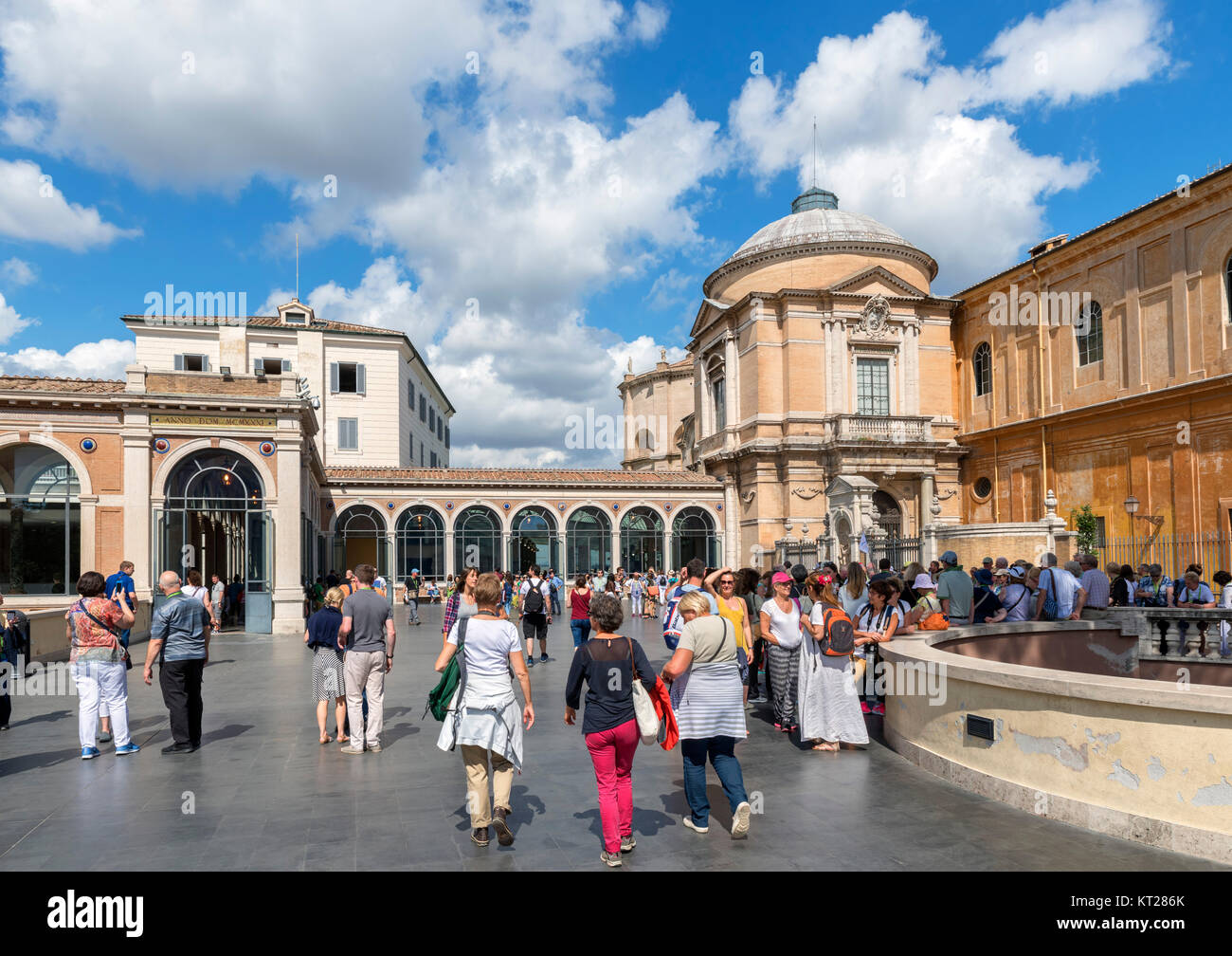 Musées du Vatican, Vatican, Rome, Italie Banque D'Images